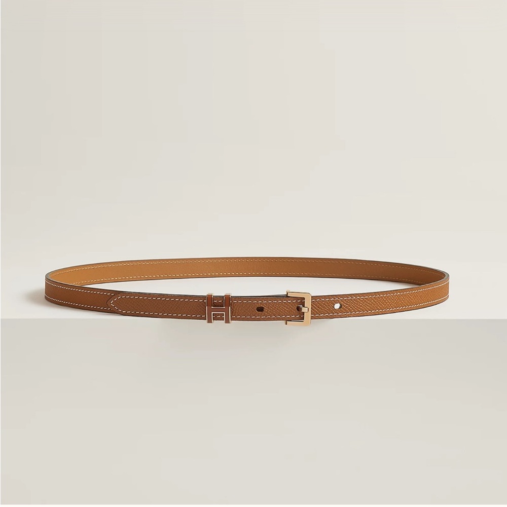 Hermes Pop H 15 Belt in Gold